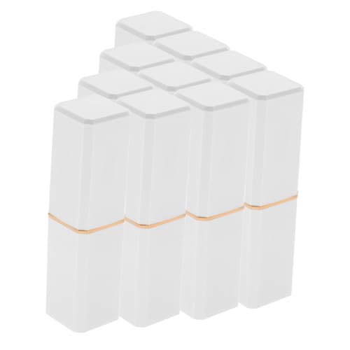 VINTORKY 10 Stück Lippenbalsam Tuben Nachfüllbare Lipgloss Behälter für Frauen und Mädchen Kompakte Auslaufsichere DIY Lippenstift Leerbehälter Leicht Tragbar und Praktisch von VINTORKY