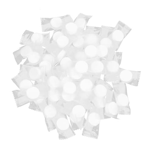 VINTORKY 100stücke Komprimierte Einweg Gesichtsmasken Papier Beauty Masken Mittelgroß Für Hauttypen Einzeln Verpackt Wasserabsorbierend Und Angenehm Einmalig Verwendbar von VINTORKY