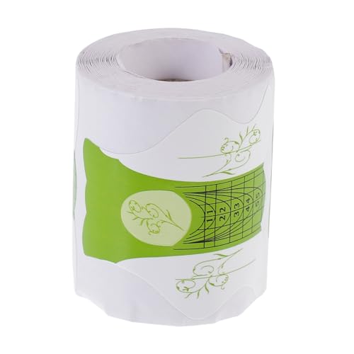 VINTORKY 100stücke Nagelkunst-erweiterungs-guide-papier Nagelkunst-aufkleber Maniküre-zubehör Für Fingerpflege Maniküre Oder Heimgebrauch Mit Gitterlinien Für Genaue von VINTORKY