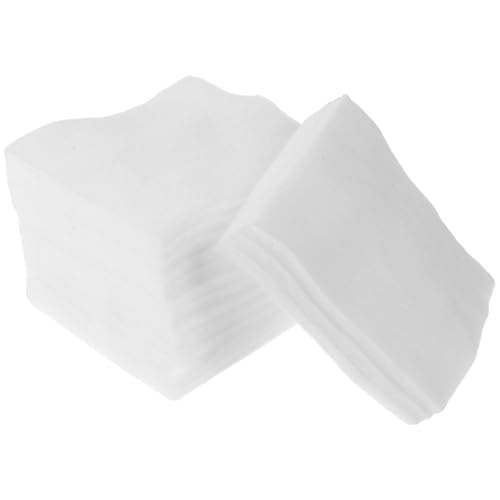 VINTORKY 1000 Stück Make-up-wattepads Weich Saugfähig Dreilagig Gesichts-make-up-entferner-tupfer Für Frauen Einwegartikel Tragbare Tasche von VINTORKY
