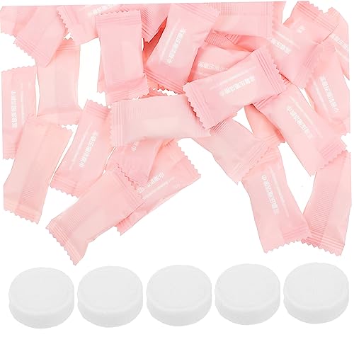 VINTORKY 100stücke Komprimierte Handtücher Aus Baumwolle Tabletten-komprimierungstücher Einweg-travel-towels Für Reisen Camping Und Haushalt von VINTORKY