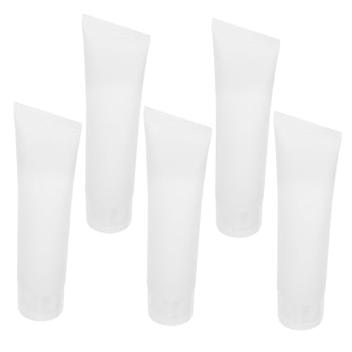 VINTORKY 100ml Nachfüllbare Flaschen Reisegröße Squeeze Behälter Für Gesichtswaschmittel Lotionen Handcreme Und Körperlotion Ideal Für Reisen Und Kosmetikaufbewahrung von VINTORKY