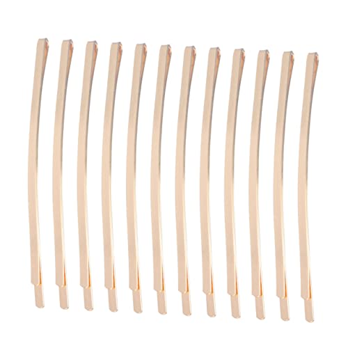 VINTORKY 100stücke Goldene Metall Haarnadeln Einfache Haarspange Für Mädchen Dekorative Bobby Pins Metall Haarspange Haar-accessoires Für Verschiedene Outfits von VINTORKY