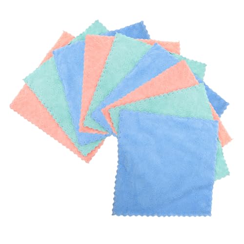VINTORKY 10stücke Mikrofaser Gesichtshandtuch Waschlappen Gesichts Reinigung Tuch Für Damen Reisen Zuhause Maschinenwäsche Geeignet von VINTORKY