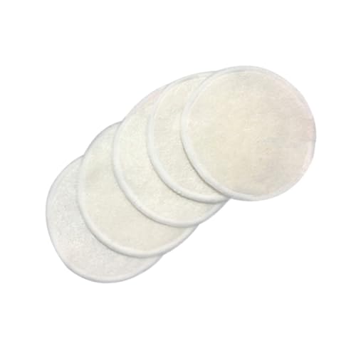 VINTORKY 10stücke Bambusfasern Make-up Entferner Pads Wiederverwendbar Schichten Gesichtswaschpads Make-up-entferner-pads Für Augen Mascara Lippenstift Reinigung von VINTORKY