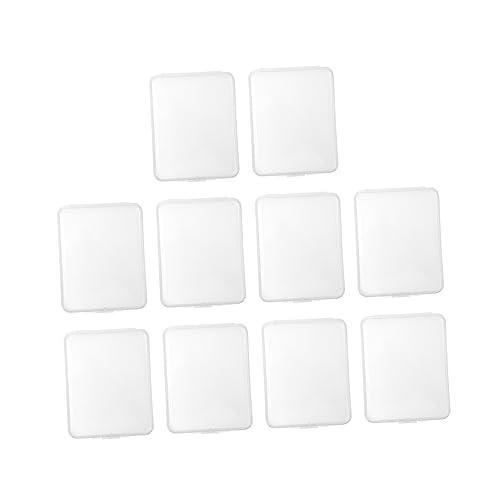 VINTORKY 10stücke Kleine Kunststoffbehälter Mit Deckel Ohrring-organizer Lagerung Boxen Zum Organisieren Material Für Make-up Schwamm Karten Etc von VINTORKY