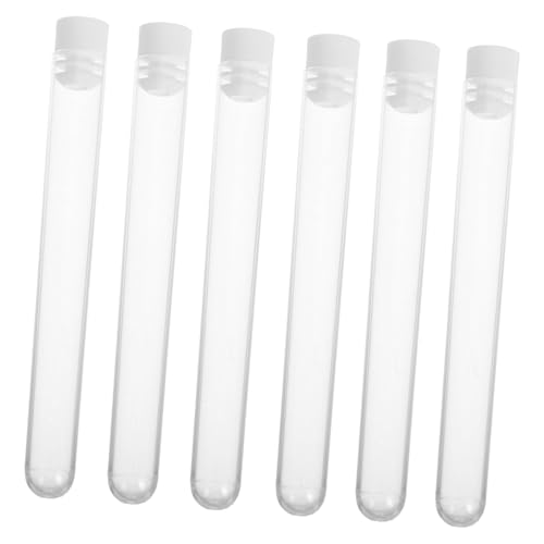 VINTORKY 15stücke Transparente Kunststoffreagenzgläser Wimpernbürstenröhrchen Einweg Leere Röhrchen Organizer Für Reisen Augenbrauen Wimpern-applikatoren Mascara Testbehälter von VINTORKY