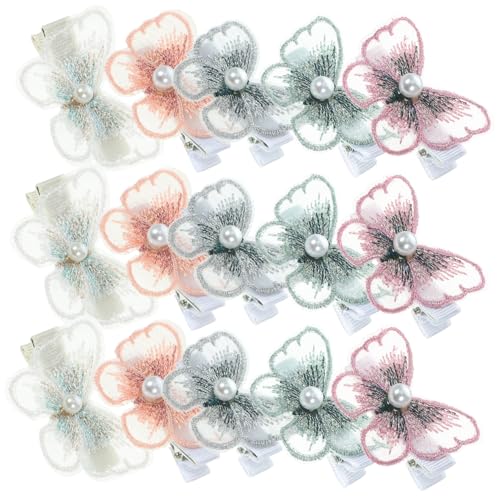 VINTORKY 15stücke Schmetterlings-haarspangen Dekorativ Klein Für Damen Mädchen Geburtstag Hochzeit von VINTORKY