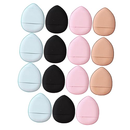 VINTORKY 15stücke Mini Finger Puderquasten Foundation Make-up Tragbare Kosmetiktücher Für Frauen Und Mädchen von VINTORKY