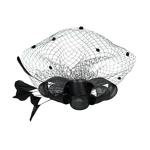 VINTORKY Mesh-blume Hochzeit Für Die Braut Flieder Haarnadel Boho Haar-accessoire Frauen Kopfschmuck Mit Schleier VINTORKY Mesh-blume Hochzeit Für Die Braut Flieder Haarnadel Boho Haar-accessoire Frauen Kopfschmuck Mit Schleier von VINTORKY