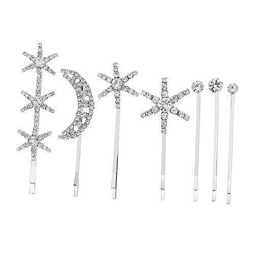 VINTORKY Strass Haarschmuck Für Damen Haarspangen Mit Strasssteinen Haarklammern Für Frauen Haar Zubehör Für Hochzeit Geburtstag von VINTORKY