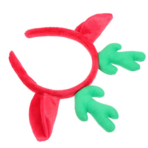 VINTORKY 1stück Weihnachts-haarreif Mit Niedlichen Rentier-ohren Und Geweih Für Junge Mädchen Cosplay Und Festliche Anlässe Aus Hochwertigem Weichem Gefertigt Leicht Und Bequem Zu von VINTORKY