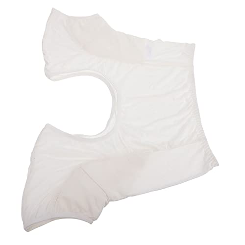 VINTORKY 1stück Baumwoll-unterhemd Mit Schweißabsorptionspads Für Damen Und Herren Atmungsaktive Schweißableitende Achselpads Für Optimalen Schutz Vor Schweißflecken von VINTORKY