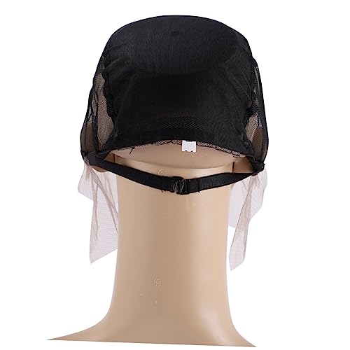 VINTORKY 1pc Lace Perücke Kappe Für Frauen Glueless Perücke Machen Zubehör Haar Net Mesh Hut Verstellbaren Riemen von VINTORKY