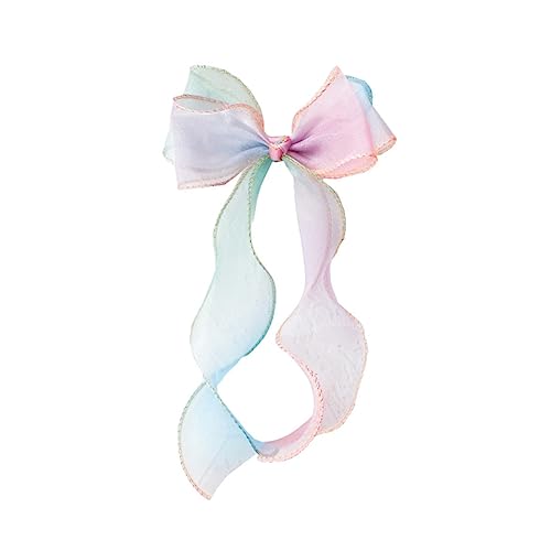 VINTORKY 1stück Süßer Schleifen-haarclip Für Mädchen Haarschmuck-dekoration Zufällige Farben Langlebig Und Leicht Für Mädchen Und Bräute Verarbeitung Und Design von VINTORKY