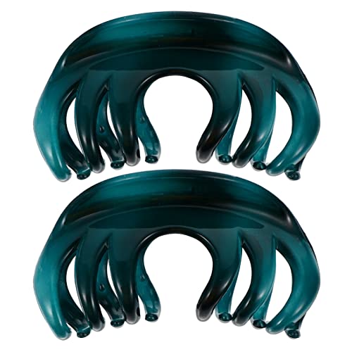 VINTORKY 2 Große Acryl-clips Für Frauen Stilvolle Haarspange Für Die Schönheitsroutine Auf Reisen von VINTORKY