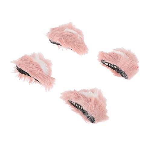 VINTORKY 2paare Katzenohren Clips Junge Mädchen Haarspangen Katzenohren Haar Clip Für Halloween Cosplay Weihnachten von VINTORKY