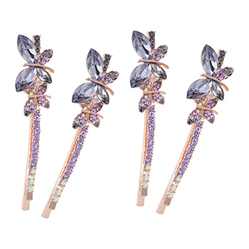 VINTORKY Haarschleifen Strass Schmetterling Haarspangen-set Stilvolles Haar-accessoire Für Frauen Und Mädchen von VINTORKY