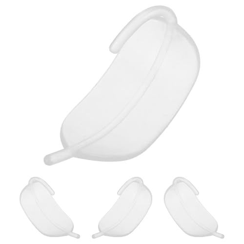 VINTORKY 2paare Transparente Silikon Ohrclips Wiederverwendbare Schmerzfreie Ohrstützen Für Make-up Cosplay Und Halloween Zur Verbesserung Der Gesichtsform von VINTORKY