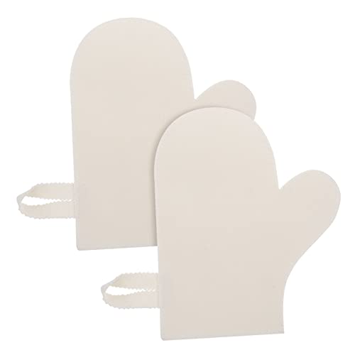 VINTORKY 2 Stück Isolierte Badehandschuhe Peeling-luffa-spa-handschuhe Zum Entfernen Abgestorbener Haut Duschschrubber Für Frauen Und Männer von VINTORKY