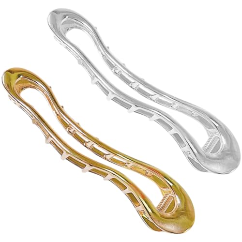 VINTORKY Pferdeschwanzhalter Für Dickes Haar Bananenclips Metall-haarspangen-set Für Frauen Haar-accessoires von VINTORKY