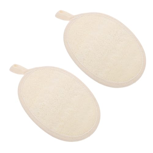 VINTORKY 2stücke Exfolierende Und Badetücher Loofah Langlebige Peeling-handtücher Mit Aufhängung Für Sanftes Körperpeeling Und Hautpflege von VINTORKY