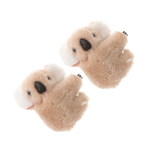 VINTORKY 2stücke Kreative Tier-haarklammern Für Frauen Und Mädchen in Niedlichem Koala-design Für Zöpfe Und Seitliche Frisuren Für Partys Und Alltag von VINTORKY