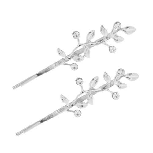 VINTORKY 2 Stück Strass Haarspangen Damen mit Funkelnden Kristallen Modische Haarklammern für Hochzeit Brautstyling und Festliche Anlässe Stilvolle Haarschmuck accessoires von VINTORKY