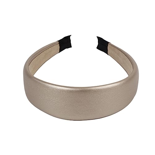 VINTORKY 2stücke Schwamm Haarband Mit Breiter Krempe Rutschfeste Vintage Haarbänder Für Damen Silber Für Partys Cosplay Und Täglichen Gebrauch von VINTORKY