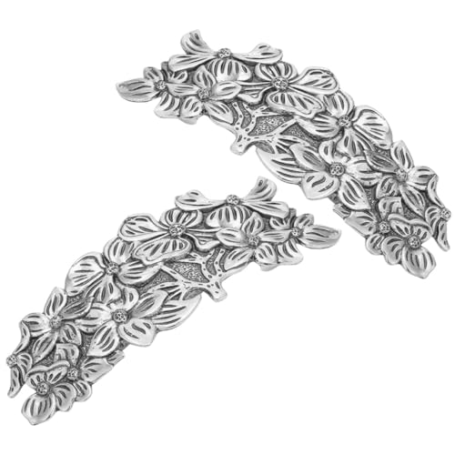 VINTORKY 2stücke Blumen Haar Klammern Für Damen Und Mädchen Vintage-haarschmuck Aus Frühlings-haarnadeln Zum Festhalten Von Glattem Und Lockigem Haar Für Partys Zeremonien Und Alltag von VINTORKY