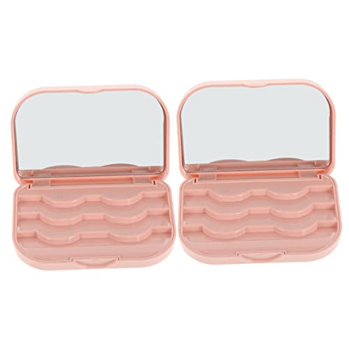 VINTORKY 2stücke Wimpernbox Aus Wimpern-aufbewahrungsbox Wiederverwendbar Bruchfest Leicht Tragbar Für Falsche Wimpern Lagerung Organizer VINTORKY 2stücke Wimpernbox Aus Wimpern-aufbewahrungsbox Wiederverwendbar Bruchfest Leicht Tragbar Für Falsche Wimpern Lagerung Organizer von VINTORKY