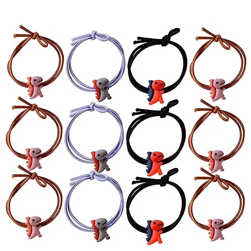 VINTORKY 20stücke Dinosaurier Haarring Haarseil Stirnband Gummiband Für Junge Mädchen Haarschmuck Kopfbedeckung Für Mädchen Alltag Haaraccessoire Zufällig von VINTORKY