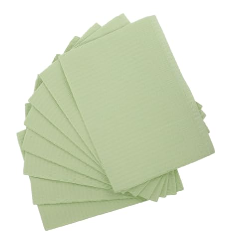 VINTORKY 20stücke Einweg-zahnarztlätzchen Tischblätter Abdeckfolie Sauber Pads Persönliche Tischdecke Für Zahnarzt Und Schönheitssalon von VINTORKY