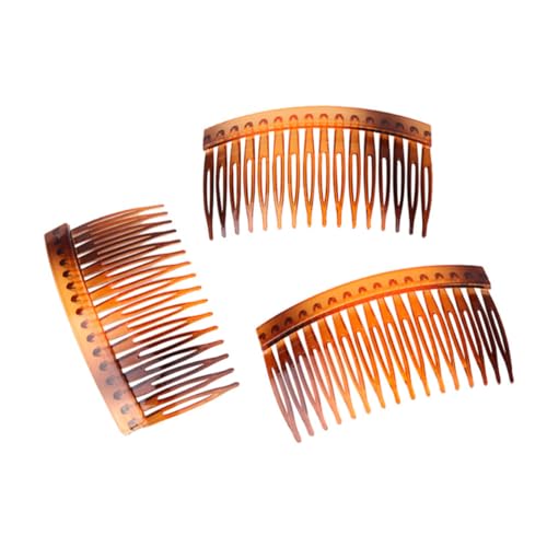 VINTORKY 20stücke Haarkamm Eingelegter Haarkamm Ponykamm Frauen Frauen Kopfschmuck Kunststoff Vierfarbig Schwarz Transparenter Kaffee Transparentes Weiß Gelb Rot VINTORKY 20stücke Haarkamm Eingelegter Haarkamm Ponykamm Frauen Frauen Kopfschmuck Kunststoff Vierfarbig Schwarz Transparenter Kaffee Transparentes Weiß Gelb Rot von VINTORKY