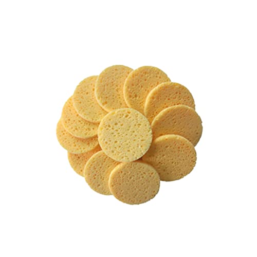 VINTORKY 20stücke Hautfreundliche Wattepads Make-up-entferner-pads Aus Komprimierter Zellulose Runde Pads Für Gesichtsreinigung Hautfarbe ø von VINTORKY