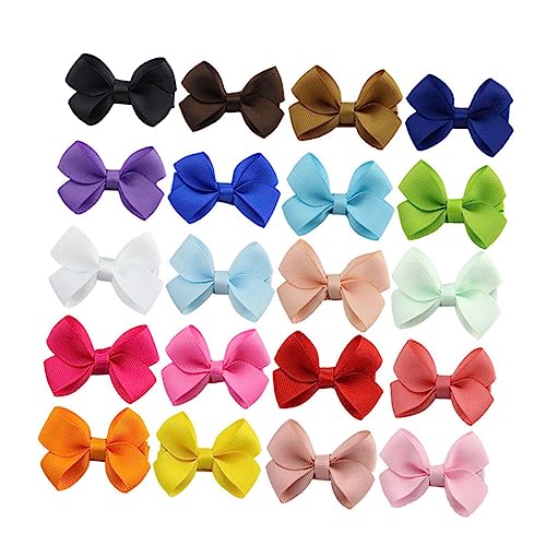VINTORKY 20stücke Kinderhaarspangen Mit Schleife Haar-accessoires in Gemischten Farben Für Mädchen Und Jungen von VINTORKY