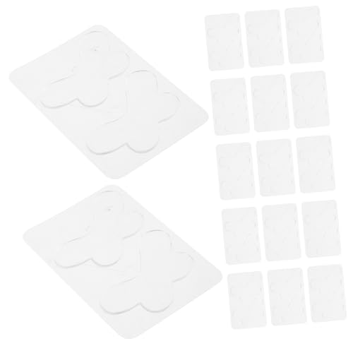 VINTORKY Stück Elfen-Ohraufkleber Aufkleber für Elfenohren Wasserfeste Ohraufkleber Schweißfeste Ohraufkleber Ultradünne Ohraufkleber Ohrringband Blumenkohlohr Transparent von VINTORKY