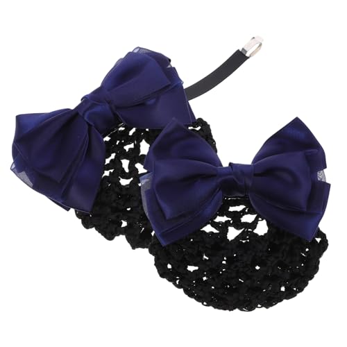 VINTORKY 2stücke Haarnetz Mit Schleifen Für Dutt Praktische Haaraccessoires Für Damen Für Pflegeberufe Flugbegleiter Und Besondere Anlässe von VINTORKY