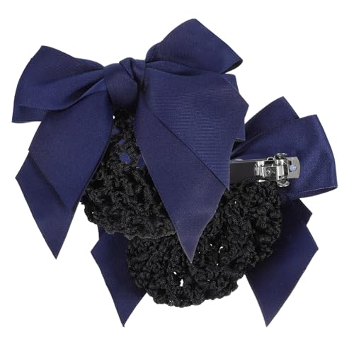 VINTORKY 2stücke Haarknoten Abdeckungen Mit Schleifen-haarnetz Für Damen Praktische Haarklammern Für Berufstätige Wie Und Bankangestellte von VINTORKY