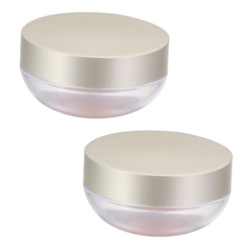 VINTORKY 2Stücke Kosmetik Pulverbox Mit Deckel Kompakter Makeup Puderbehälter Für Blusher Lidschatten Und DIY Mischungen Langlebig Und Hautfreundlich von VINTORKY