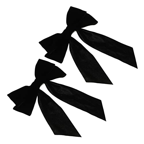 VINTORKY 2-teiliges Haarschleifen-set Für Mädchen Mit Schleife Und Haarspange Haarspange Für Frauen Haar-accessoires Haarspangen Und Krawatten von VINTORKY
