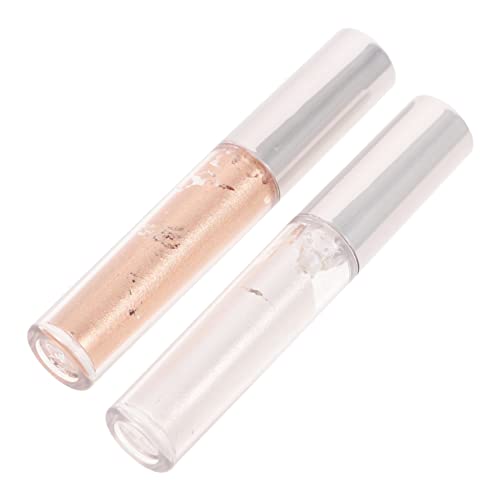 VINTORKY 2stücke Hochwertiger Flüssiger Glitzer Lidschatten Augen-make-up Für Strahlende Akzente Für Festivals Und Besondere Anlässe Farben von VINTORKY