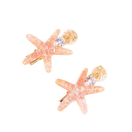 VINTORKY 2st Frauen Haarnadel Mädchen Haarspangen Mit Strass Haarklauenperle Stift Haarspange Strass Braune Haarnadeln Rave Haarspange Klaue Hochzeit Haarschleife Quadratische Haarspangen von VINTORKY