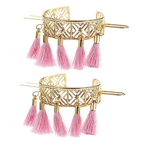 VINTORKY 2 Stücke Retro Haarnadel mit Quaste Hohlhaarstab für Mädchen Langlebige Haargabel aus Legierung Haar Zubehör für Hochsteckfrisuren VINTORKY 2 Stücke Retro Haarnadel mit Quaste Hohlhaarstab für Mädchen Langlebige Haargabel aus Legierung Haar Zubehör für Hochsteckfrisuren von VINTORKY