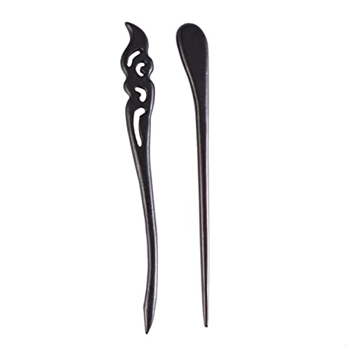 VINTORKY Retro Haarnadel Set 2 Stücke Holz Haar Vintage Stil Mode Haar Zubehör für Damen für von VINTORKY