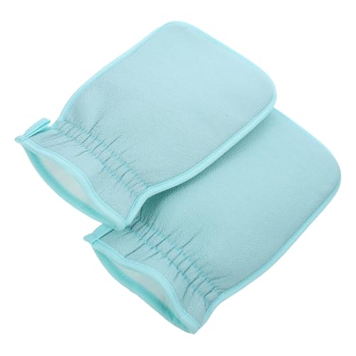 VINTORKY 2St Sauberes Badetuch Peeling-Handschuhe Badehandschuhe Peeling-Schrubber Handtuch Duschreiniger Körperwäsche Scrubber doppelseitig Gemütlich Duschzubehör Schrubben Wäscher Stoff von VINTORKY