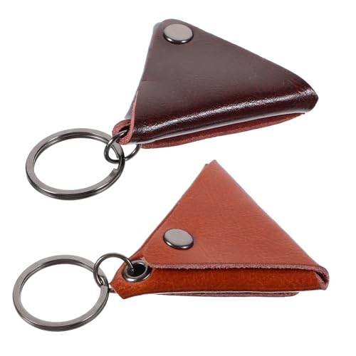 VINTORKY 2stücke Gitarren Plectrum Aufbewahrungstaschen Praktische Plectrum Organizer Für Gitarristen Schlüsselanhänger Und Charms von VINTORKY