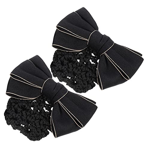 VINTORKY 2stücke Haarnetz Haarspange Snood Damen Haar-accessoire Dutt-cover Kopfschmuck Haar Clip Abdeckung Für Täglichen Gebrauch von VINTORKY