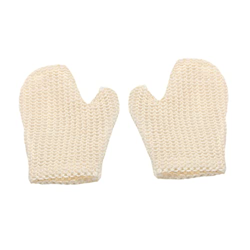 VINTORKY 2stücke Peeling-badetuch Mit Rückenschrubber Duschtücher Für Körperreinigung Platzsparend Und Einfach Zu Tragen von VINTORKY