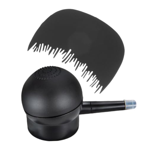 VINTORKY 2stücke Schwarzes Haarfaser-spray Mit Applikator Und Kamm Zur Formung Des Haaransatzes Sprühflasche Für Haarfaser Und Puder Für Dünner Werdendes Haar Werkzeugset Für Volumenverstär von VINTORKY